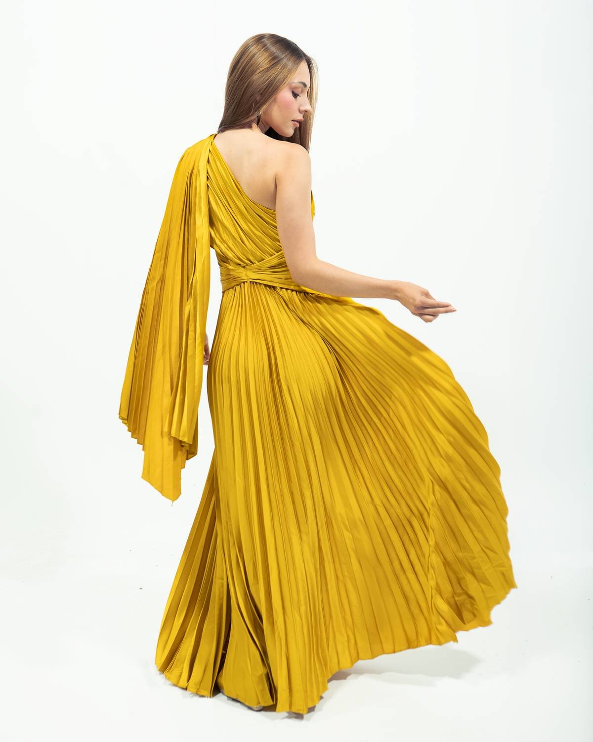 Antonia Gold Dress