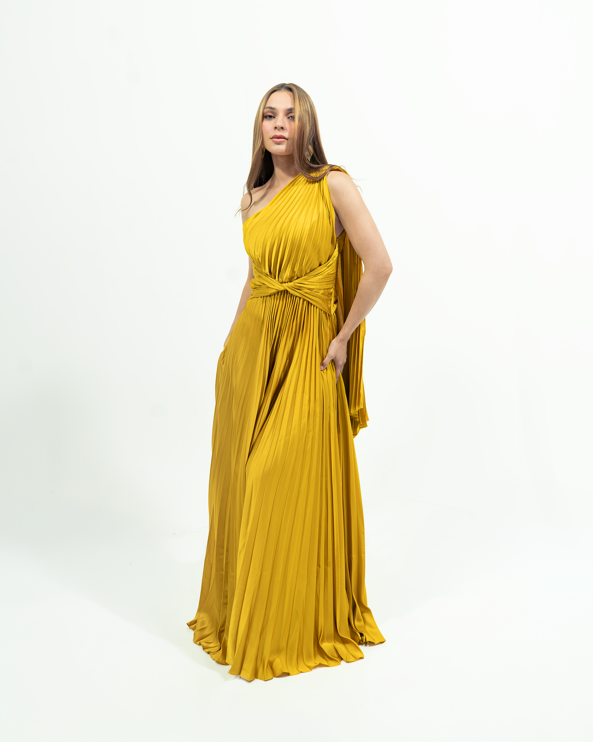 Antonia Gold Dress