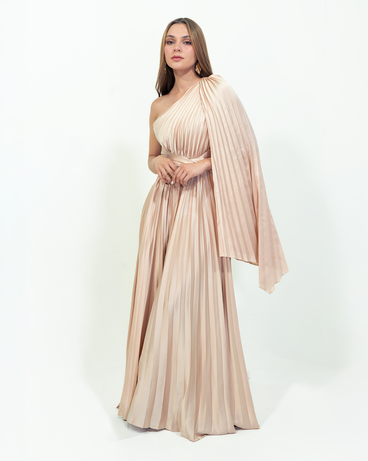 Antonia Nude Dress